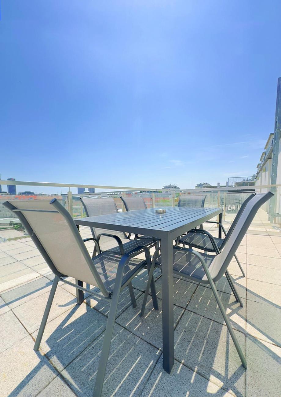 Elegant Duplex Danube Canal Відень Екстер'єр фото